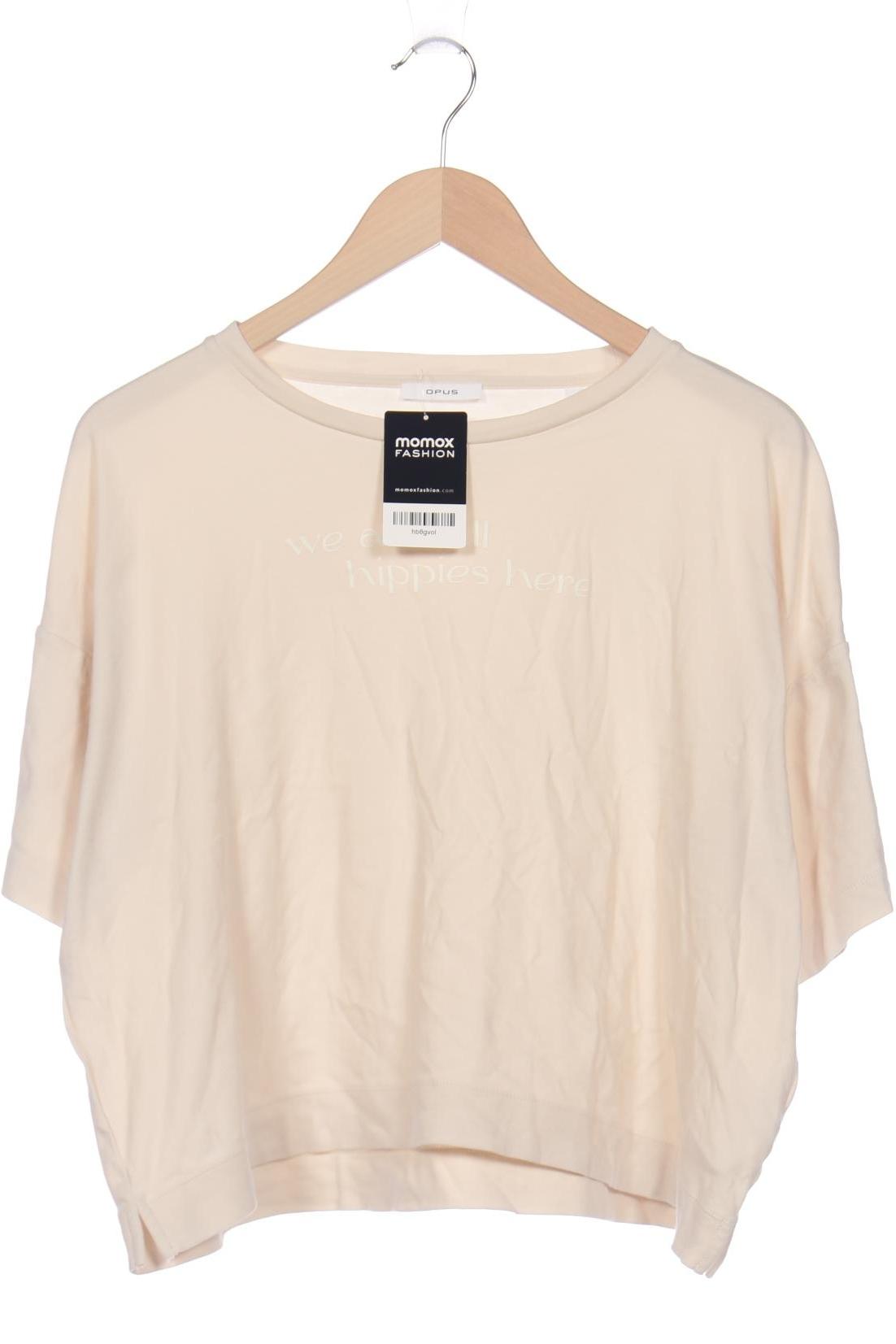 

Opus Damen T-Shirt, cremeweiß, Gr. 42
