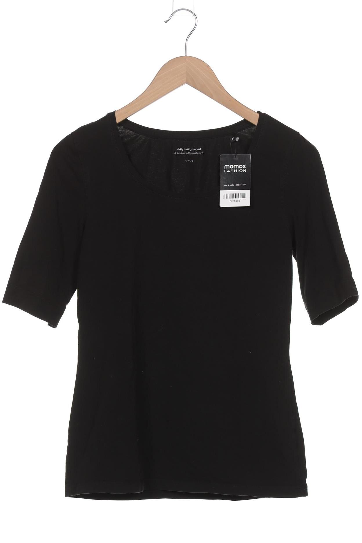 

Opus Damen T-Shirt, schwarz, Gr. 40