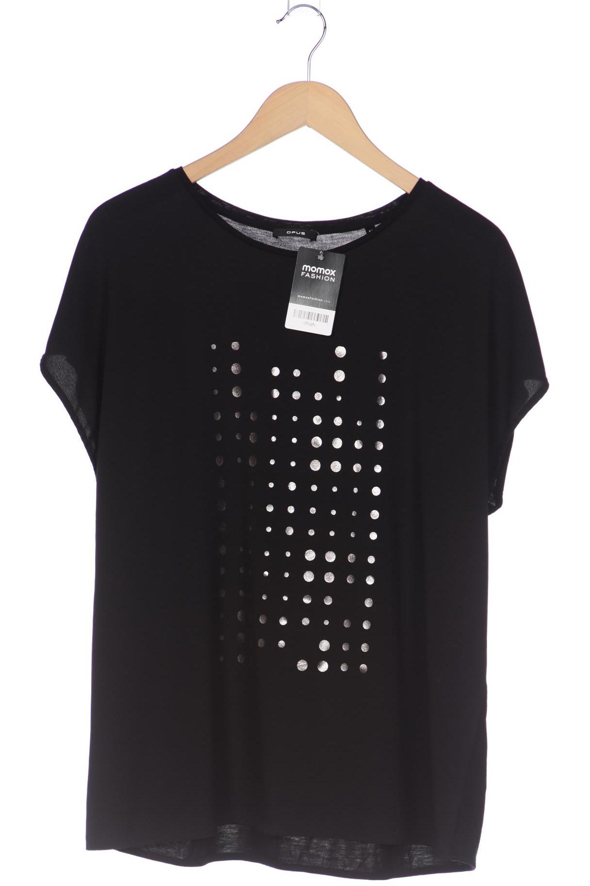

Opus Damen T-Shirt, schwarz, Gr. 44