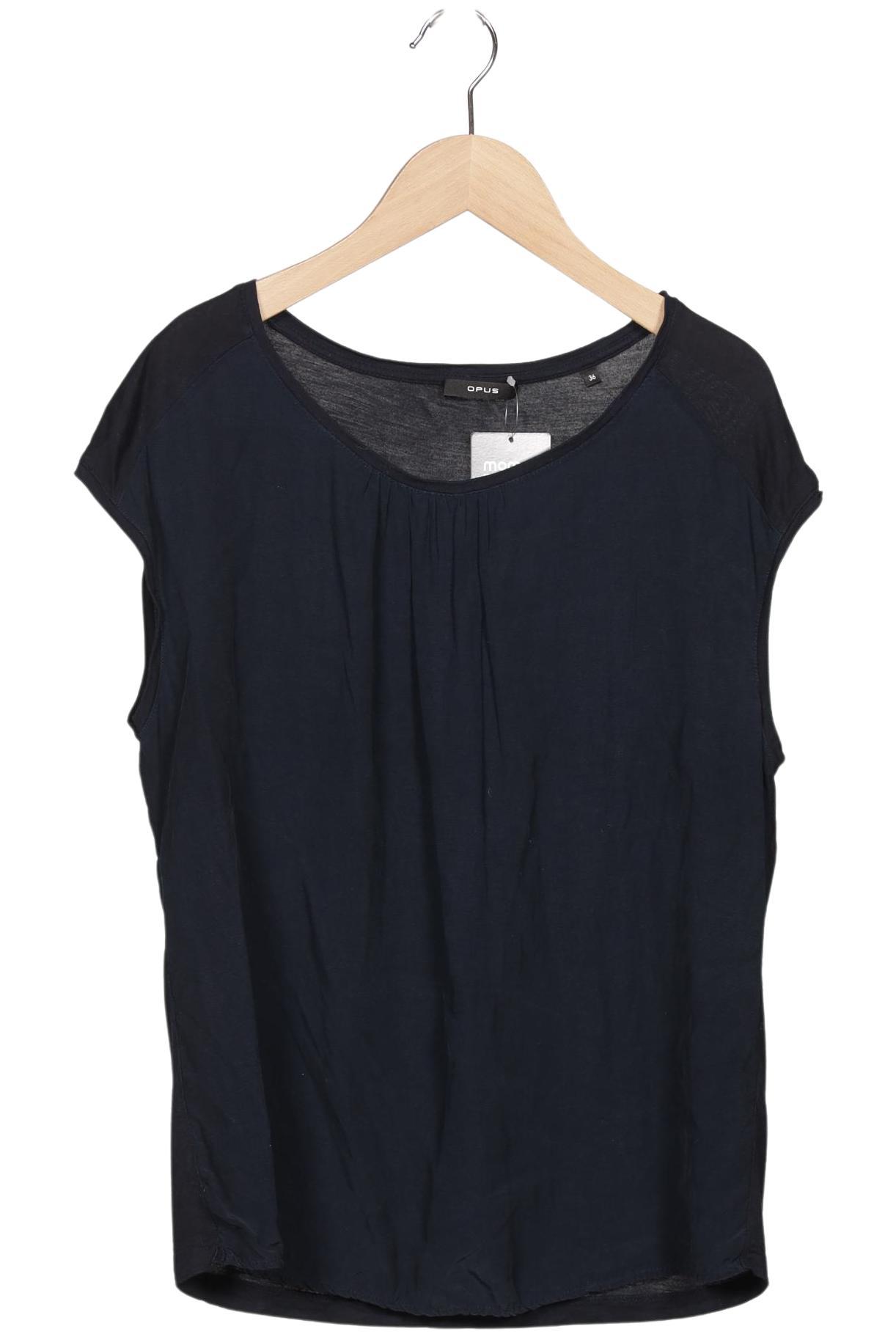 

Opus Damen T-Shirt, marineblau, Gr. 36
