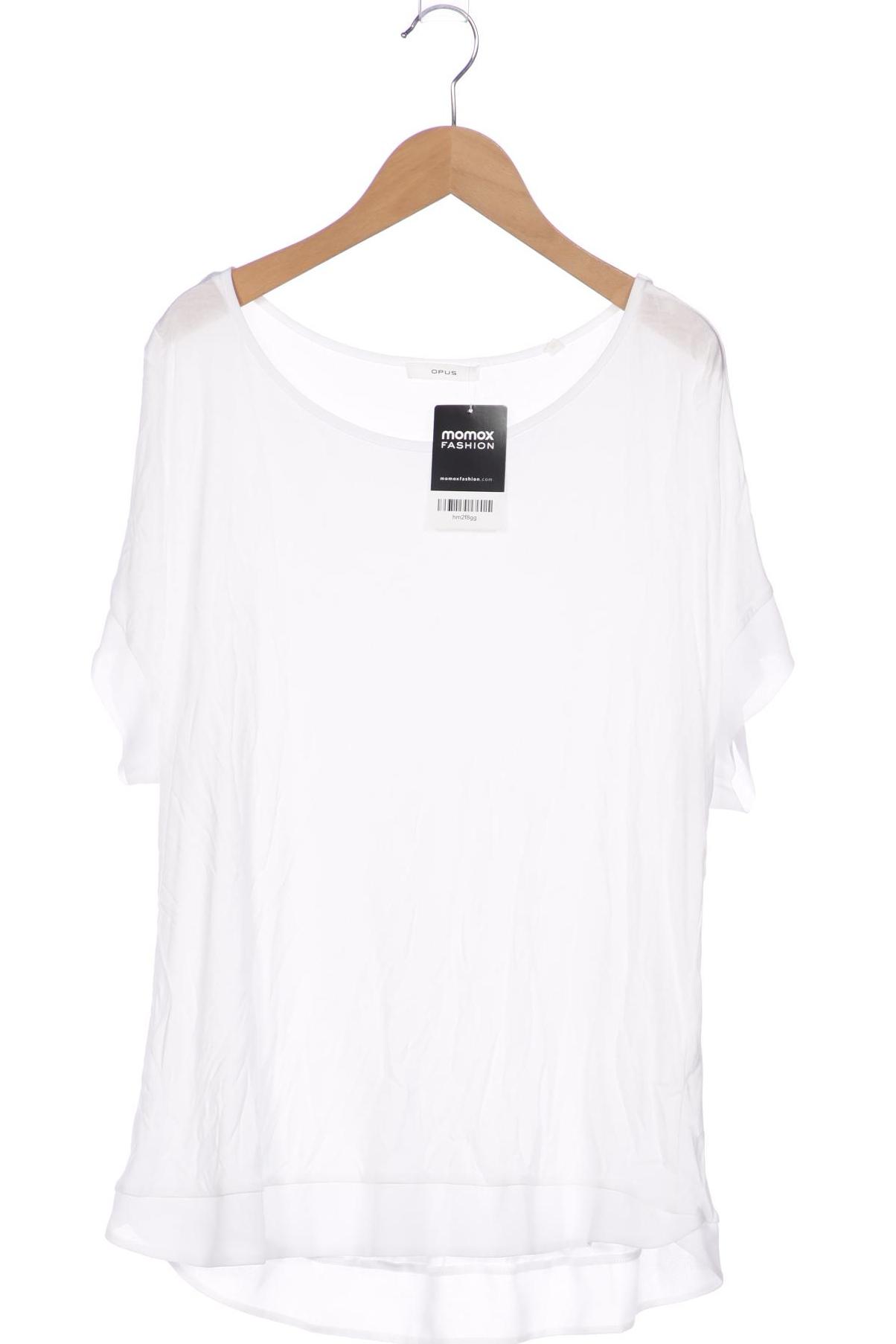 

Opus Damen T-Shirt, weiß, Gr. 40