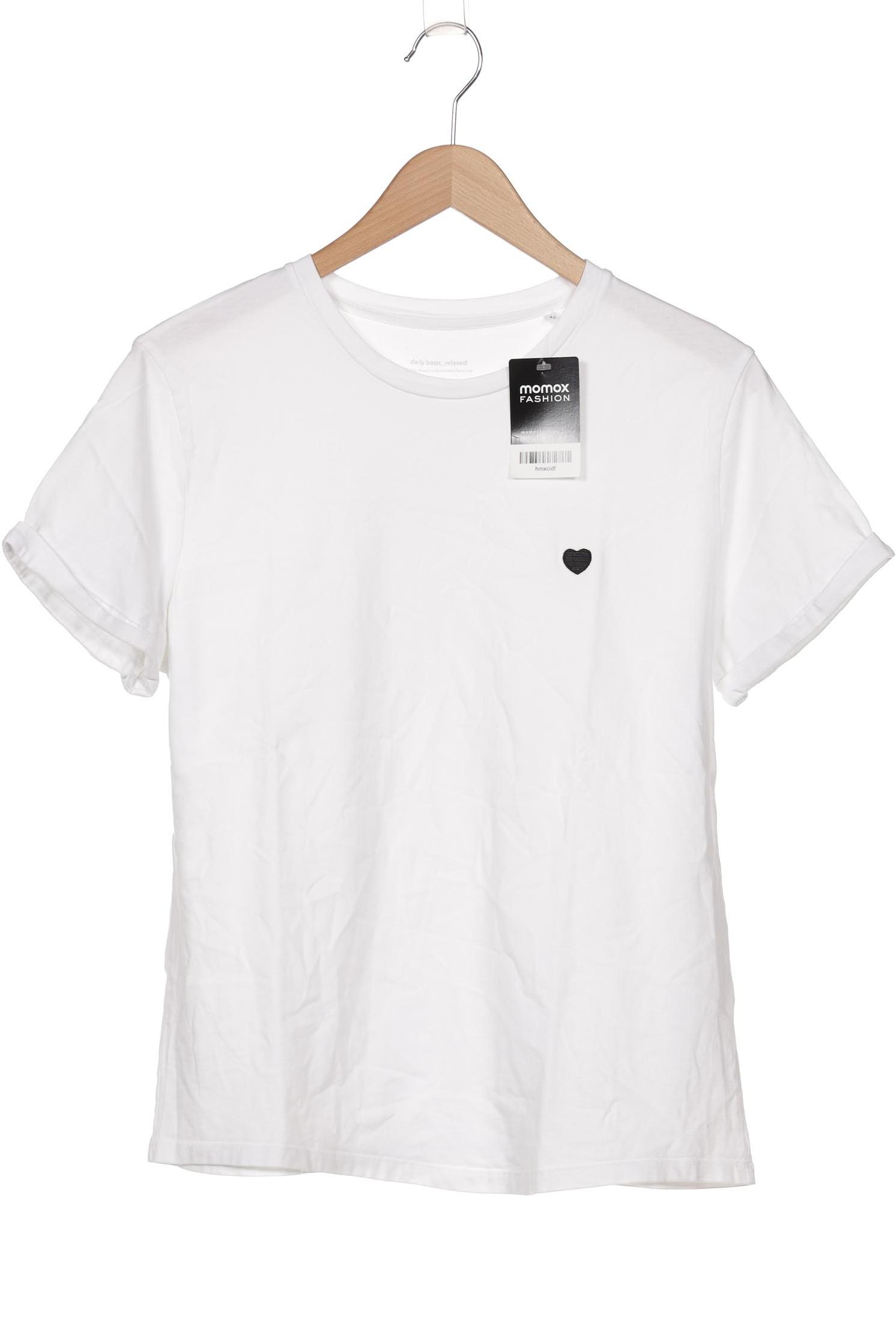 

Opus Damen T-Shirt, weiß, Gr. 42