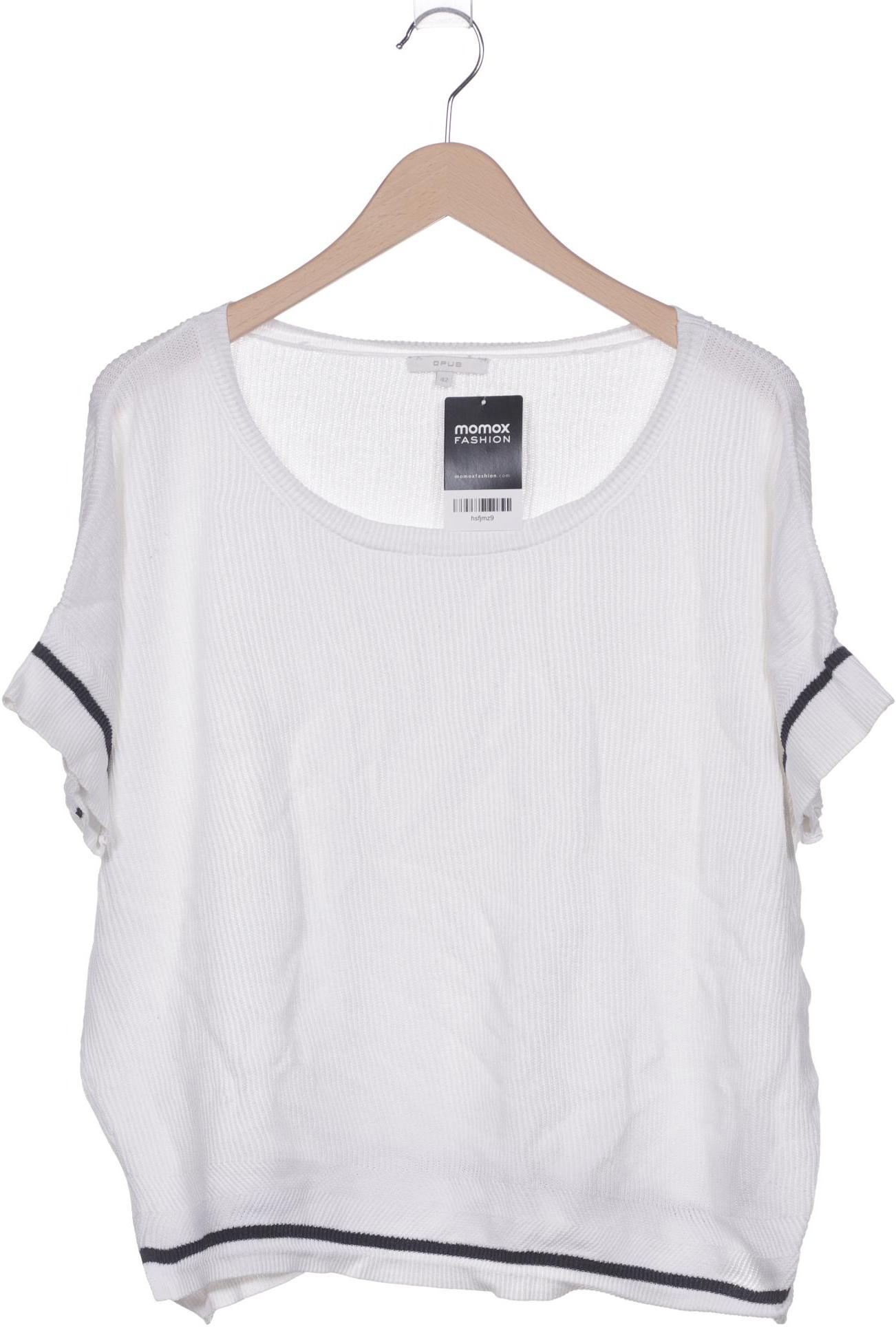 

Opus Damen T-Shirt, weiß, Gr. 42