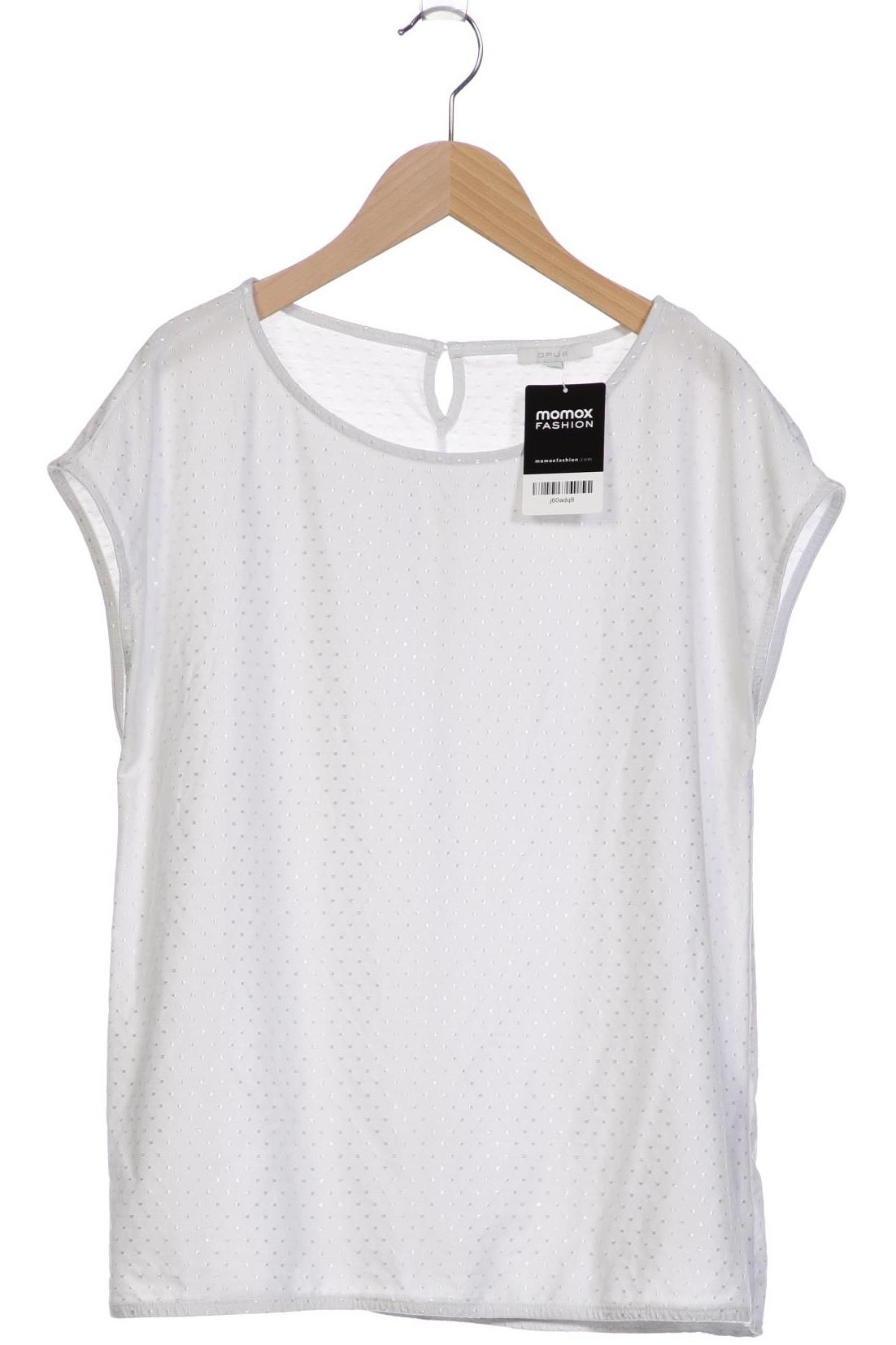 

Opus Damen T-Shirt, weiß, Gr. 40