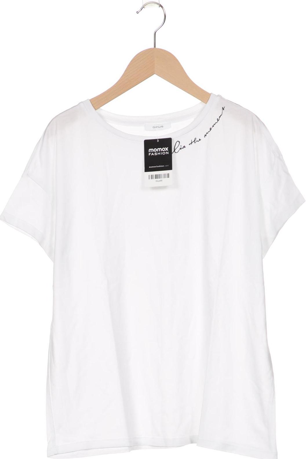 

Opus Damen T-Shirt, weiß, Gr. 40