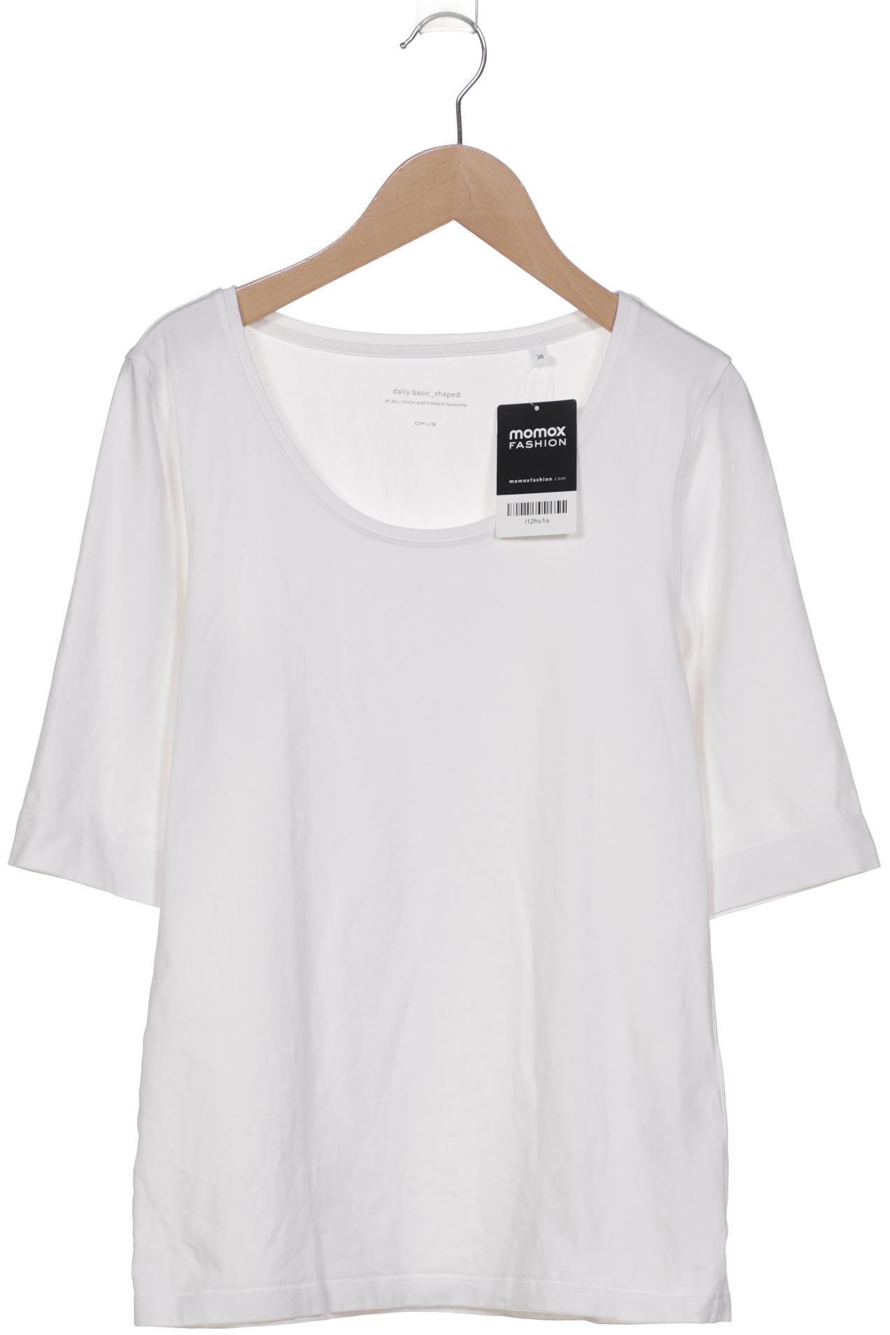

Opus Damen T-Shirt, weiß, Gr. 38