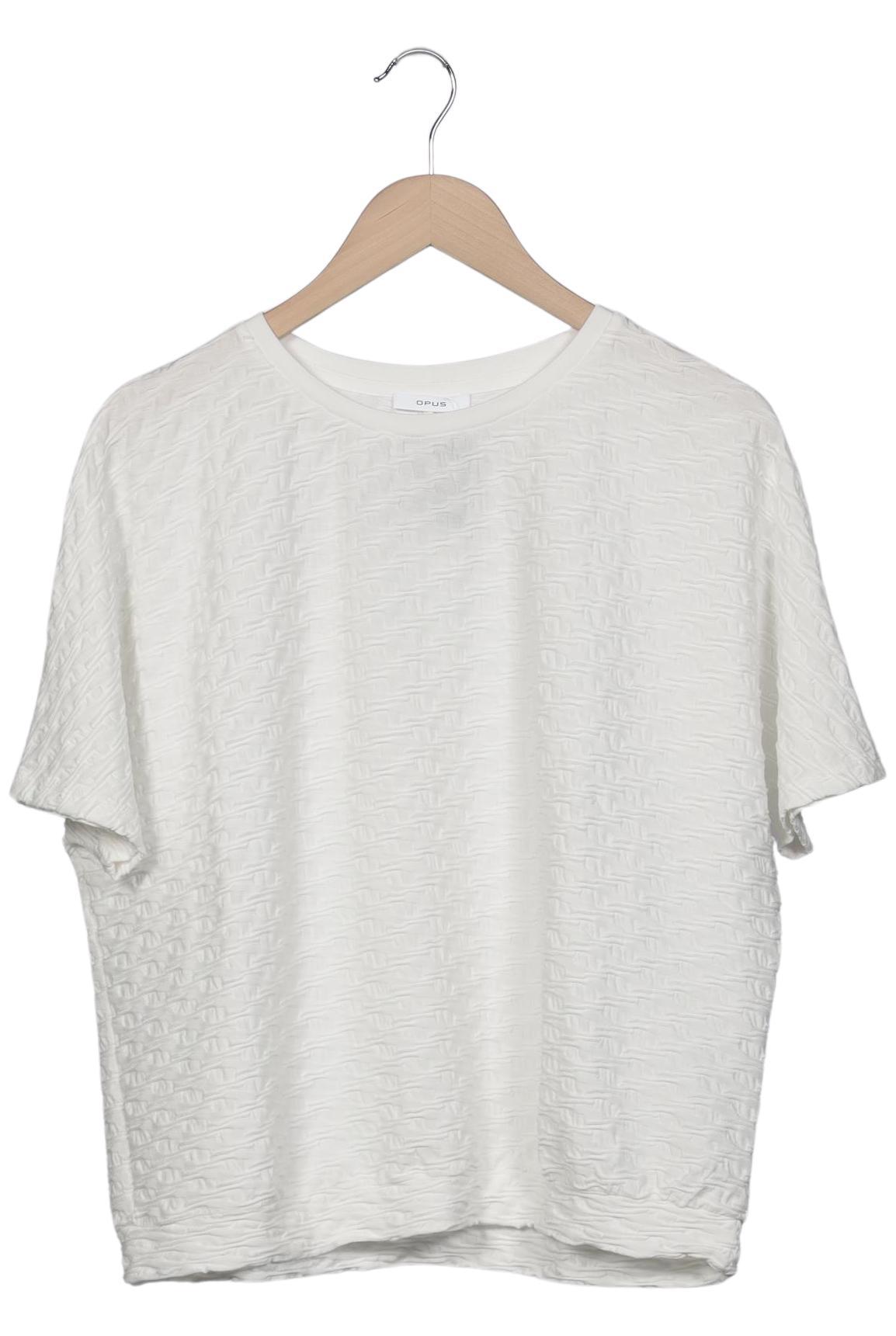 

Opus Damen T-Shirt, weiß, Gr. 42