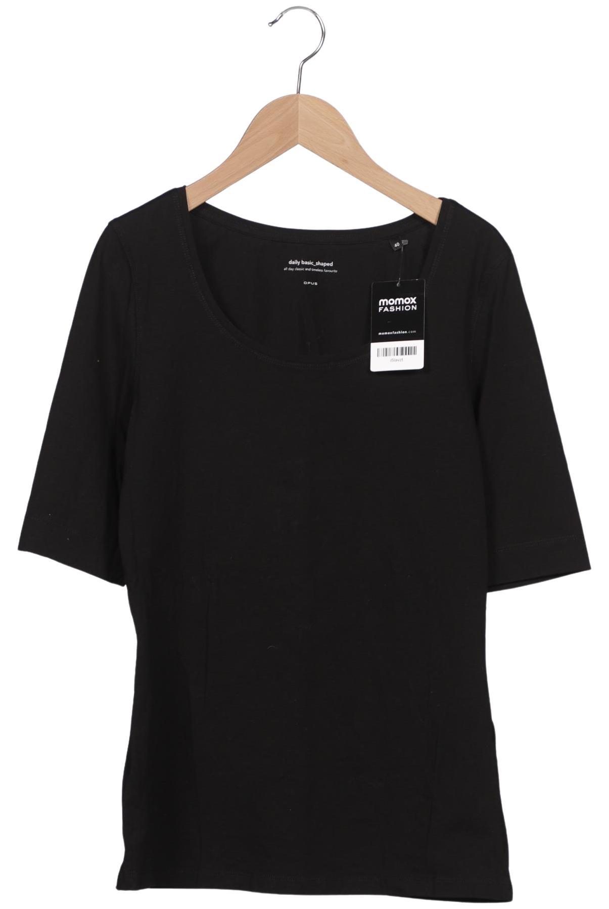 

Opus Damen T-Shirt, schwarz, Gr. 40