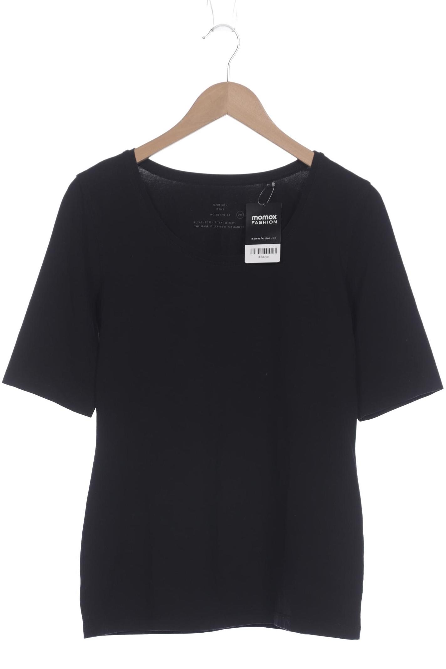 

Opus Damen T-Shirt, schwarz, Gr. 42