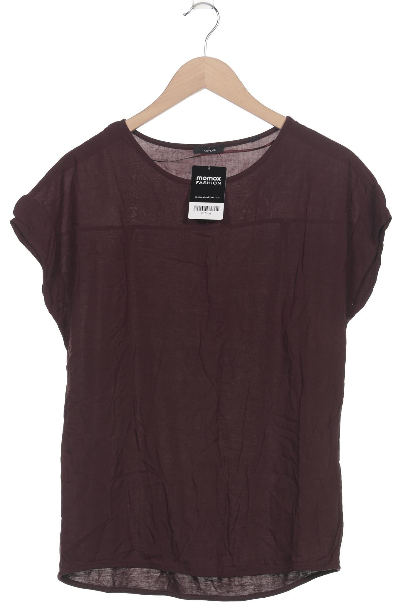 

Opus Damen T-Shirt, bordeaux, Gr. 38
