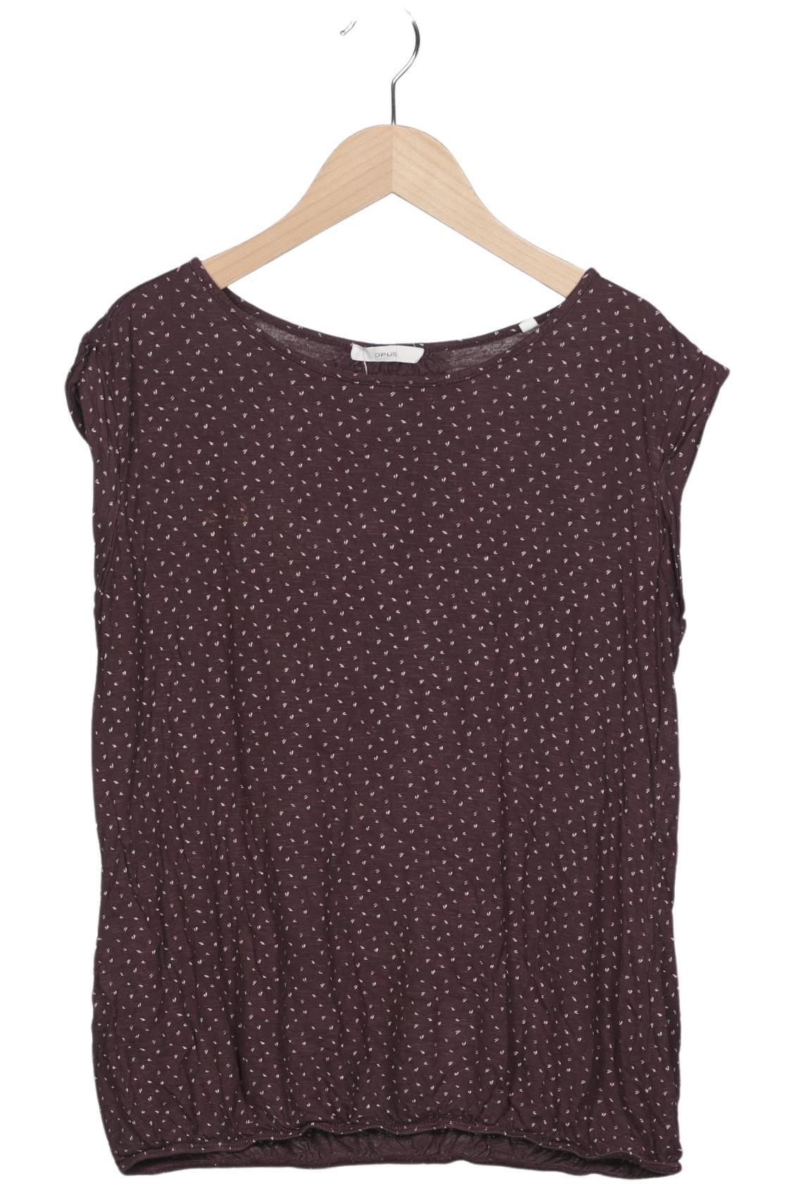 

Opus Damen T-Shirt, braun, Gr. 38