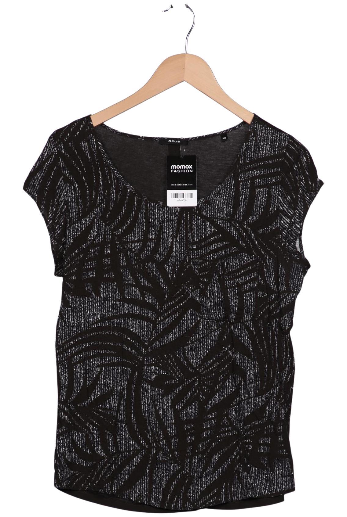 

Opus Damen T-Shirt, schwarz, Gr. 40