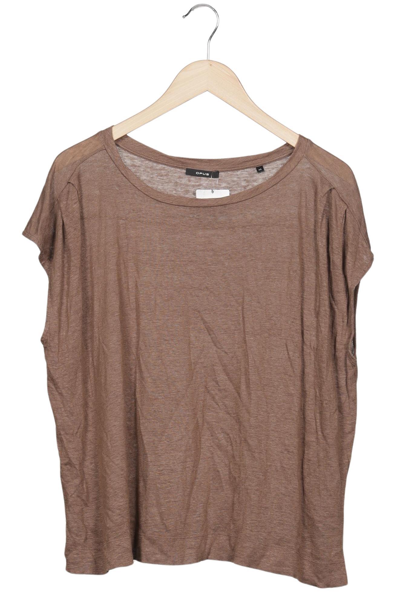 

Opus Damen T-Shirt, braun, Gr. 42