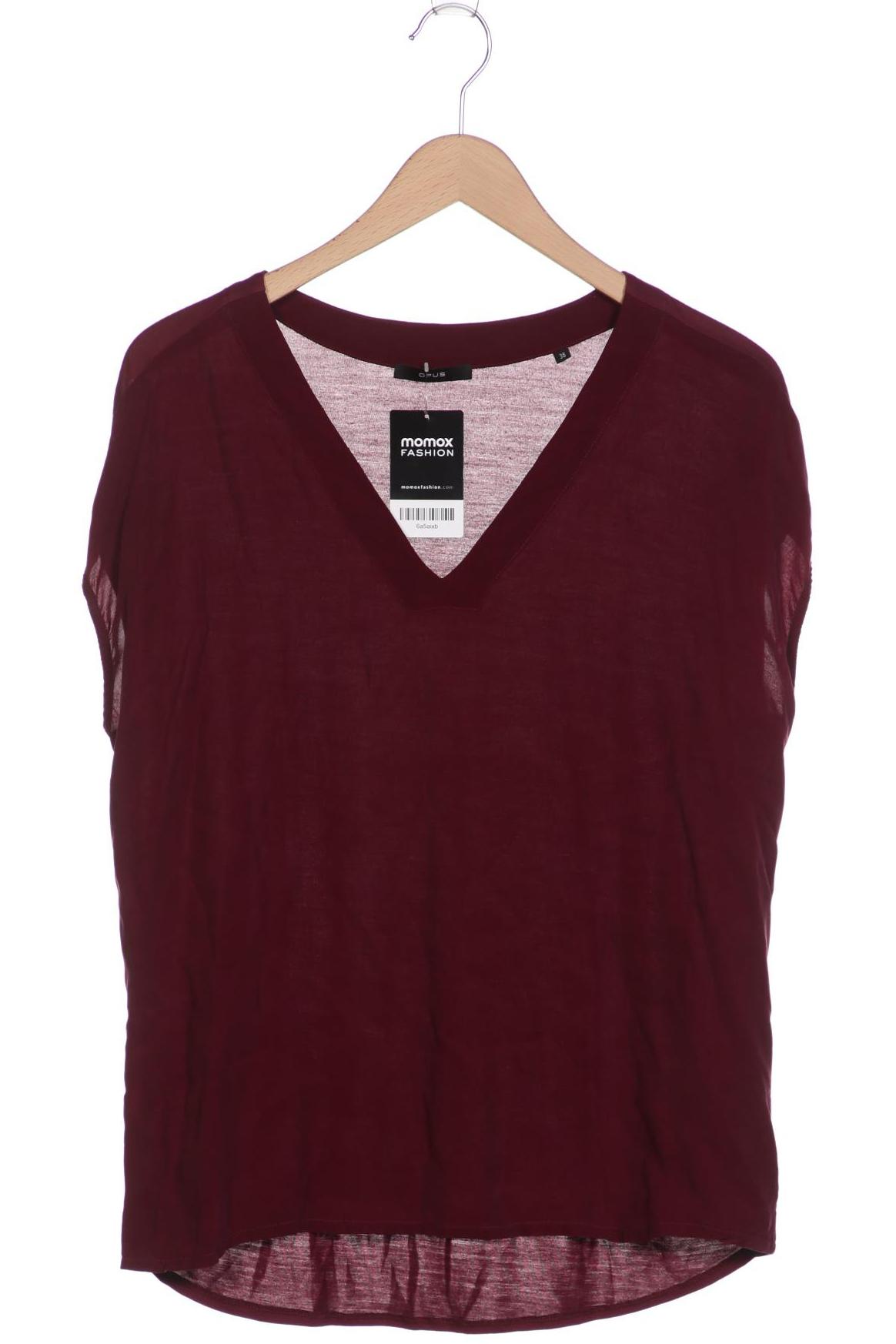 

Opus Damen T-Shirt, bordeaux, Gr. 38