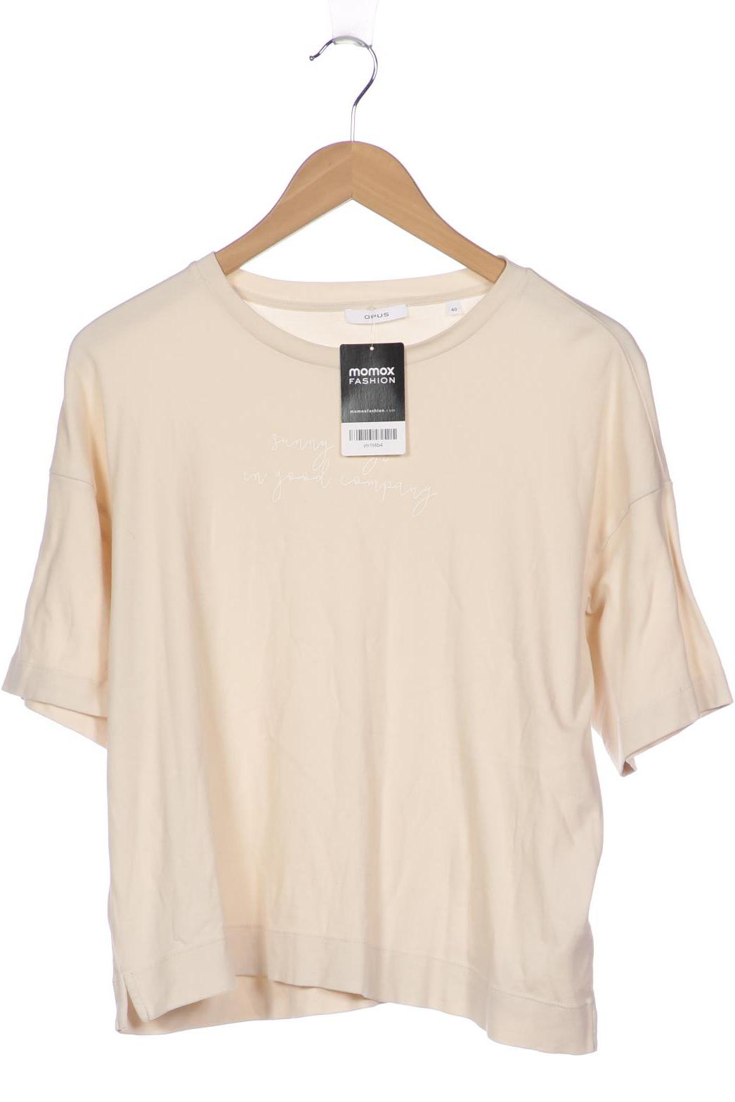 

Opus Damen T-Shirt, cremeweiß