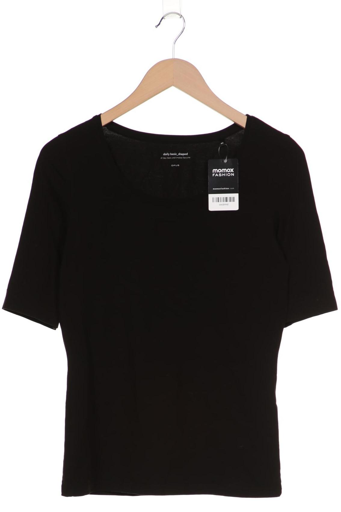 

Opus Damen T-Shirt, schwarz, Gr. 40