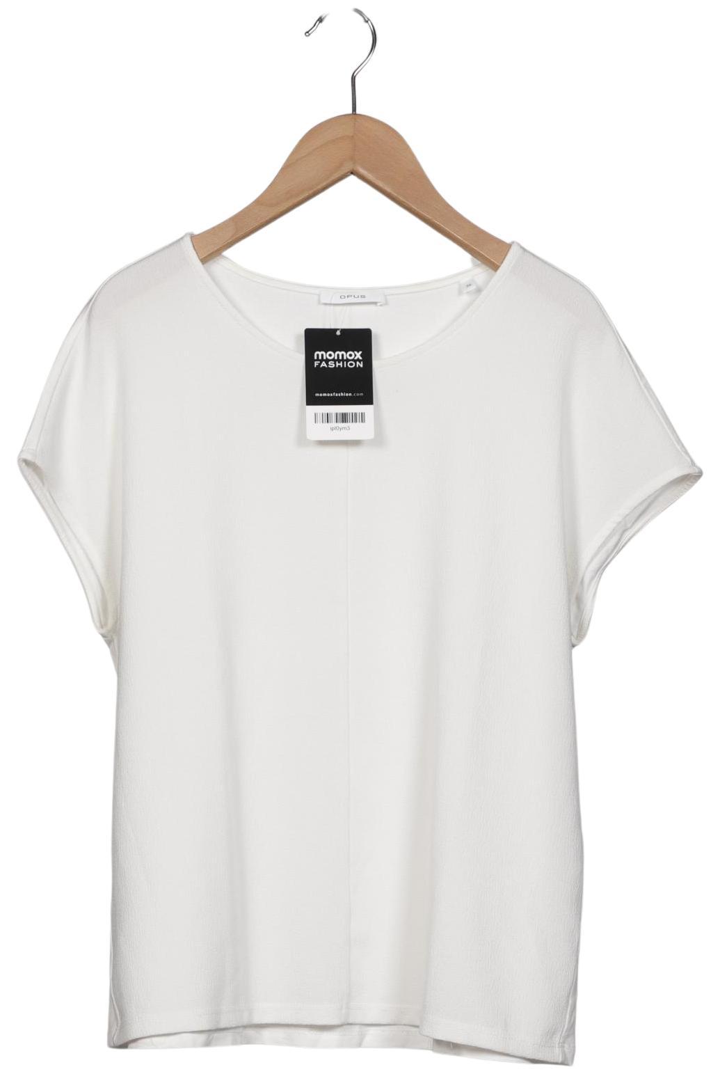 

Opus Damen T-Shirt, weiß, Gr. 36