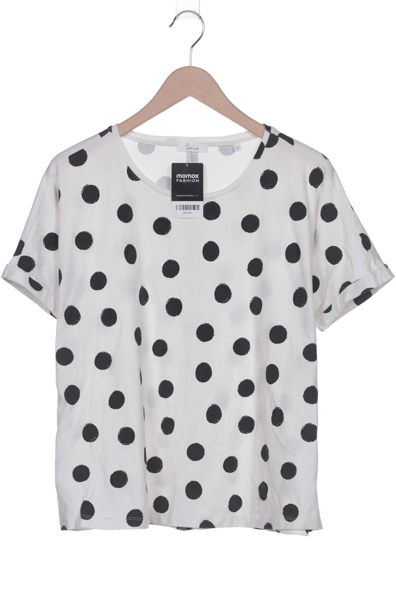 

Opus Damen T-Shirt, weiß, Gr. 42