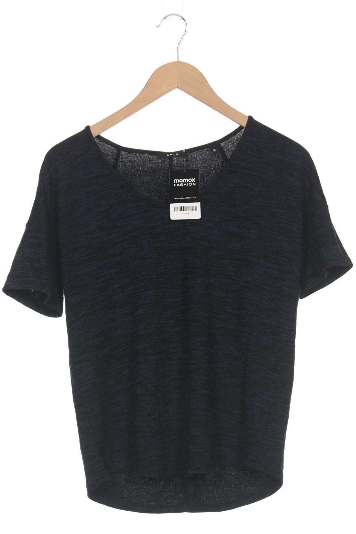 

Opus Damen T-Shirt, marineblau, Gr. 36