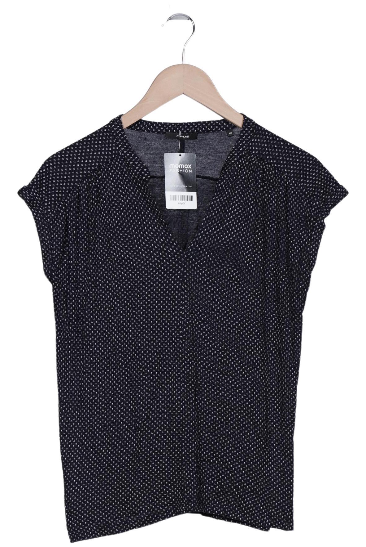 

Opus Damen T-Shirt, marineblau, Gr. 40
