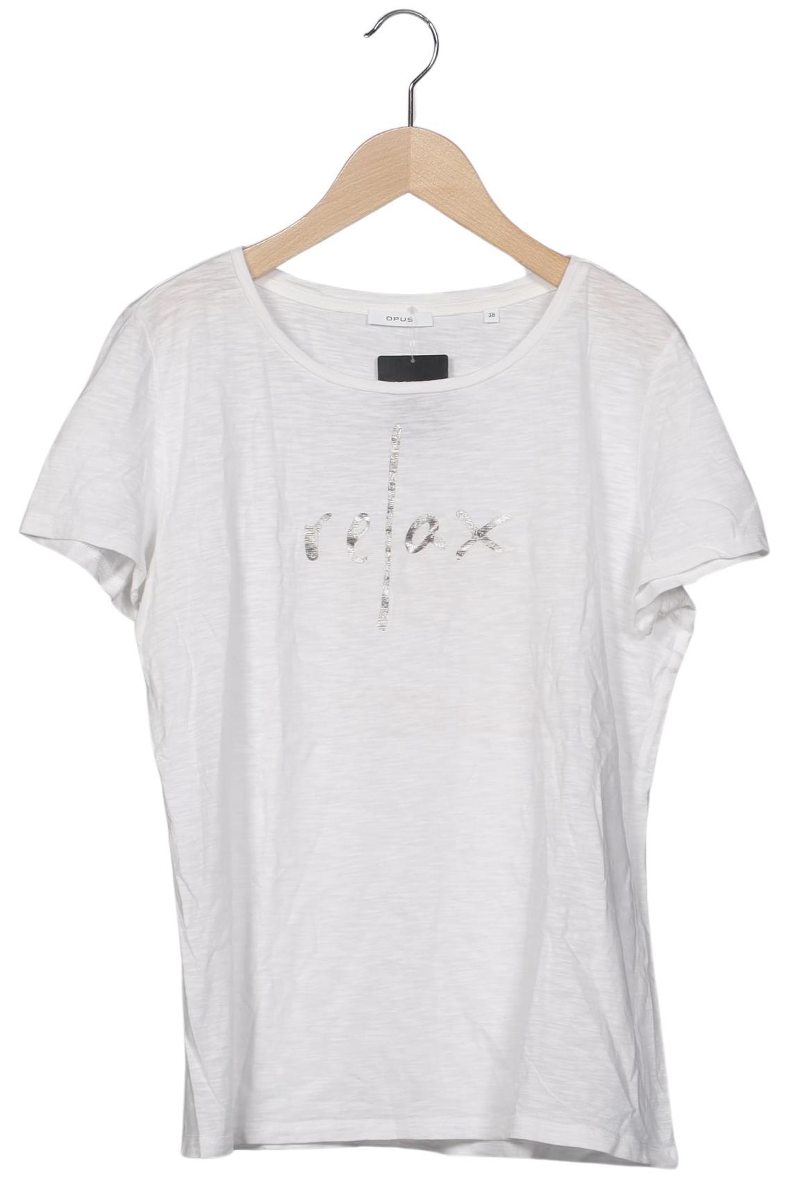 

Opus Damen T-Shirt, weiß, Gr. 38