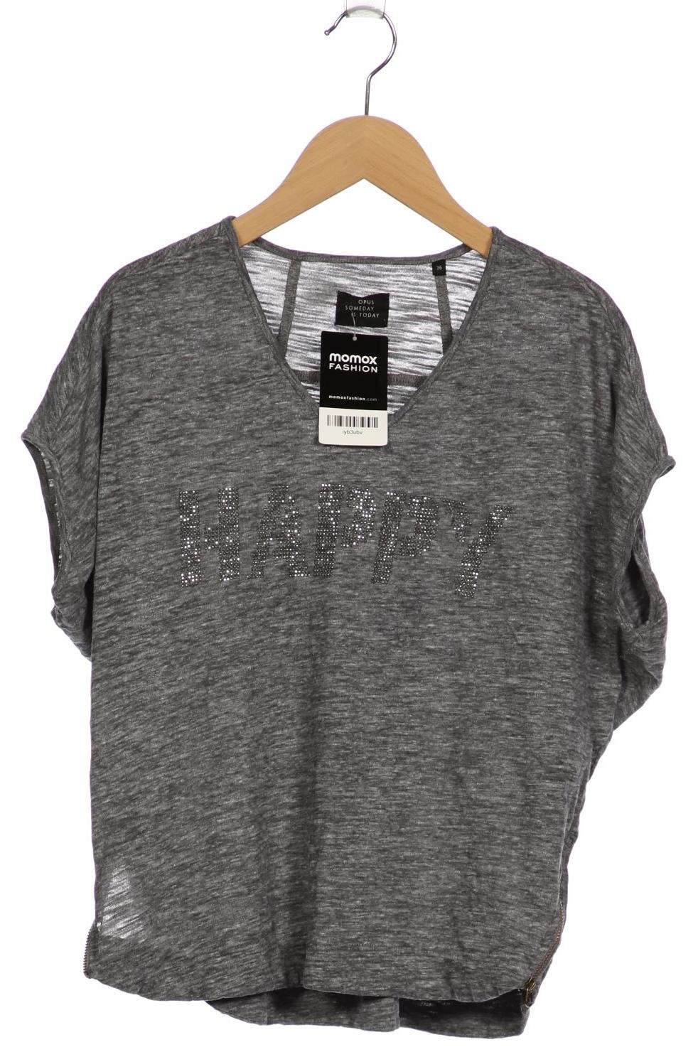 

Opus Damen T-Shirt, grau, Gr. 36