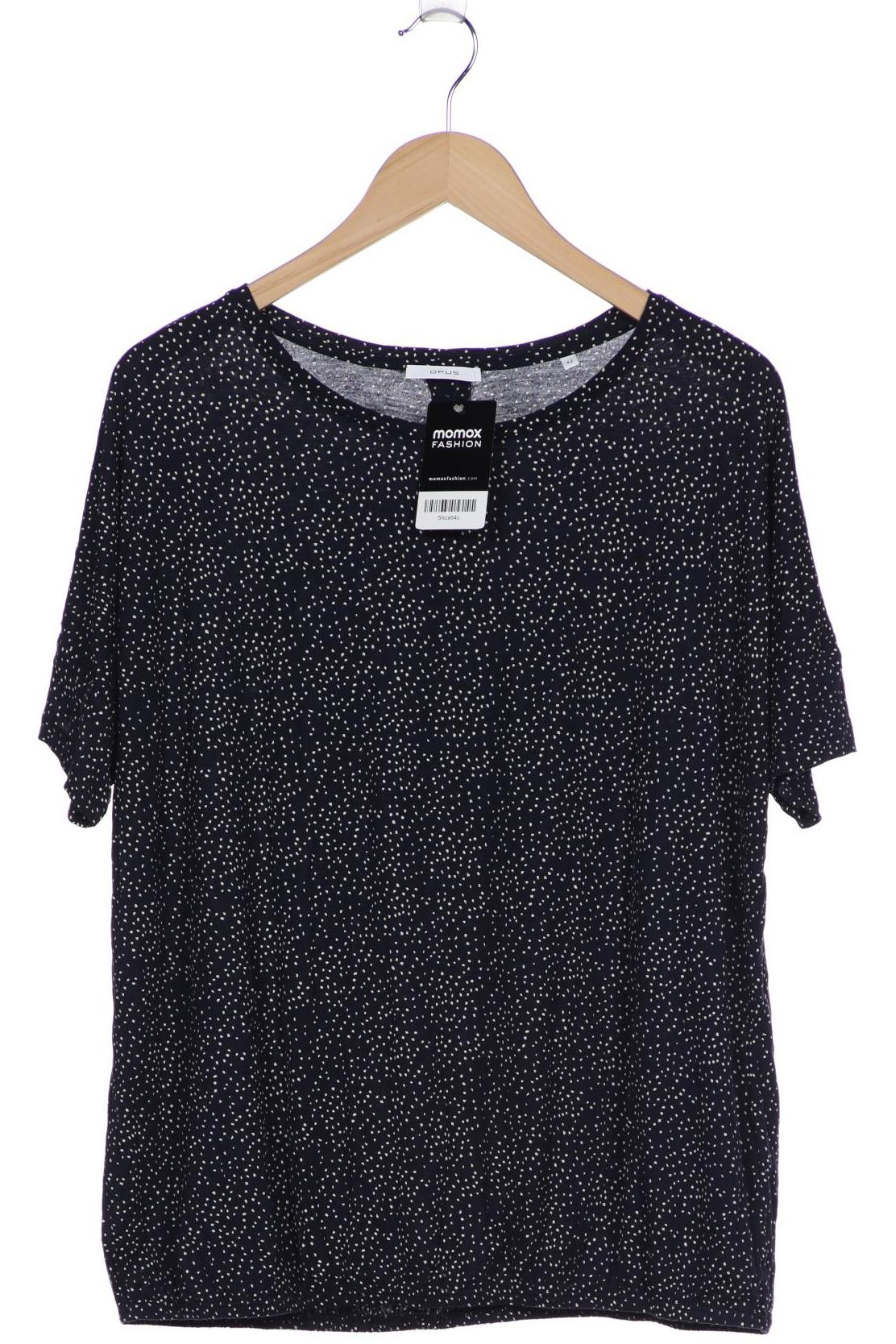 

Opus Damen T-Shirt, marineblau, Gr. 42