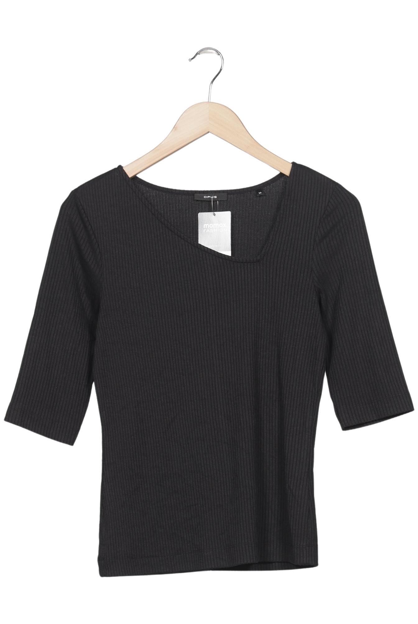 

Opus Damen T-Shirt, schwarz, Gr. 36
