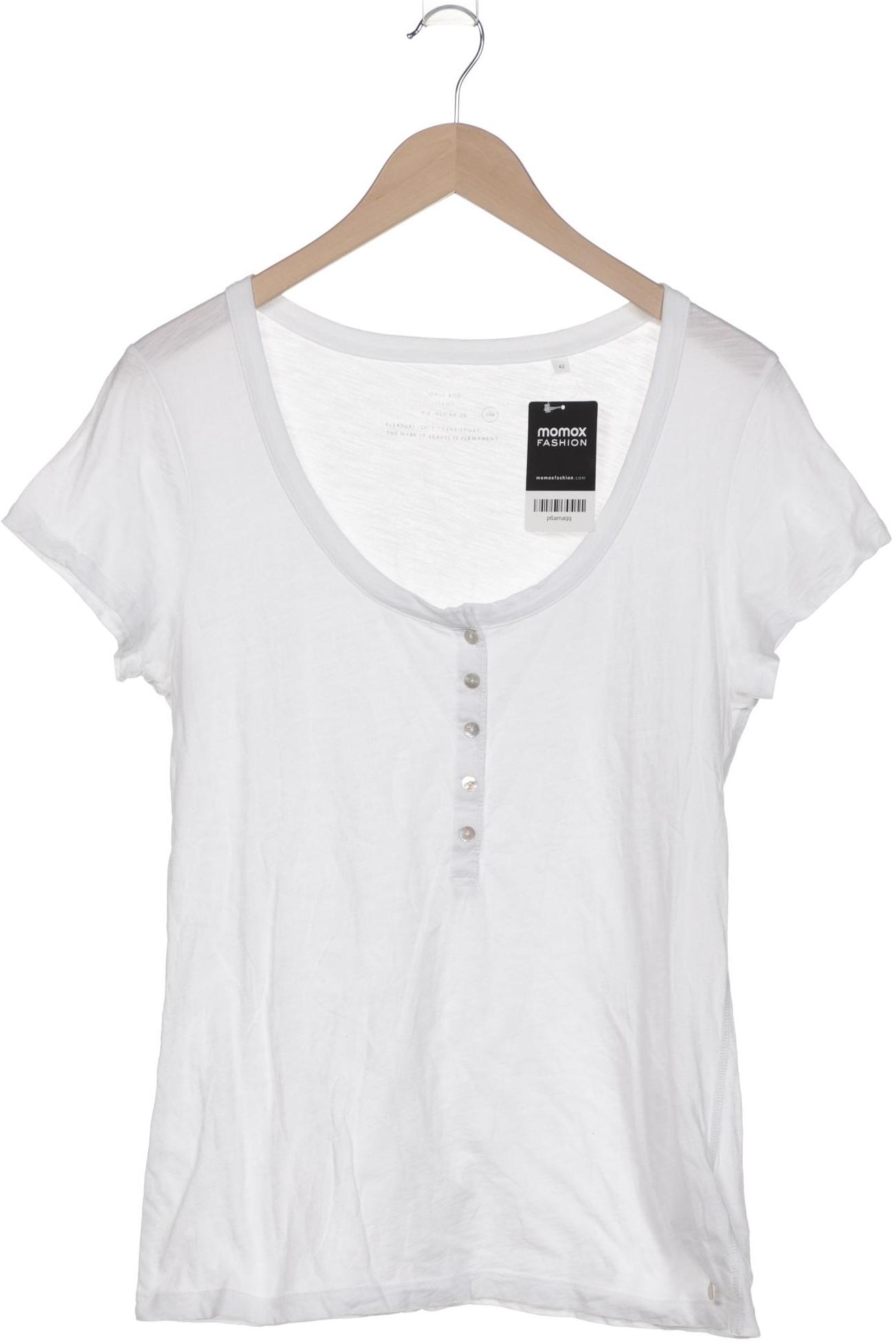 

Opus Damen T-Shirt, weiß, Gr. 42