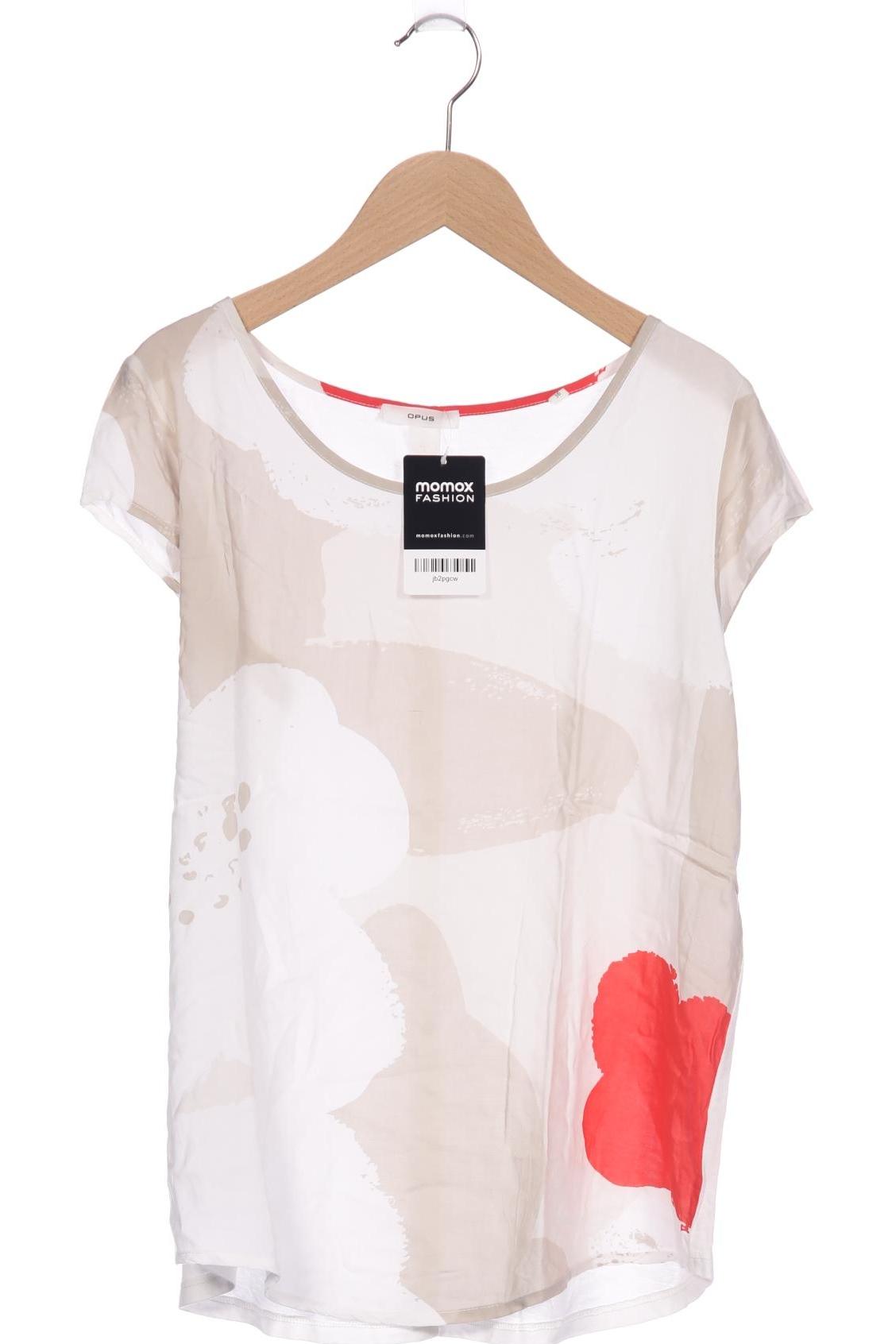 

Opus Damen T-Shirt, weiß, Gr. 36