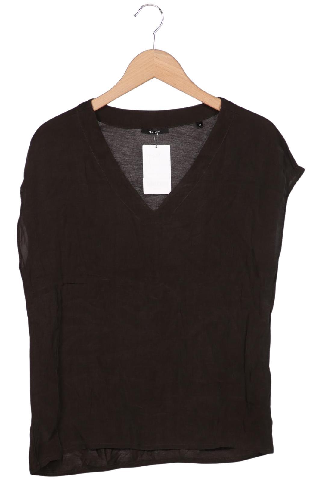 

Opus Damen T-Shirt, braun, Gr. 36