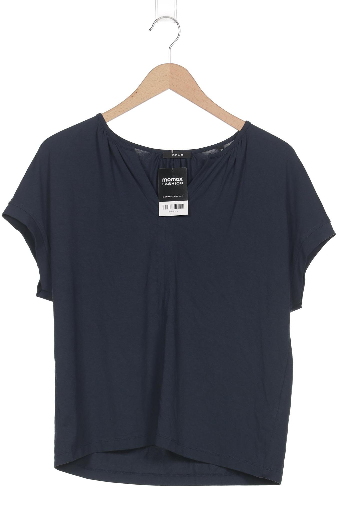 

Opus Damen T-Shirt, marineblau, Gr. 38