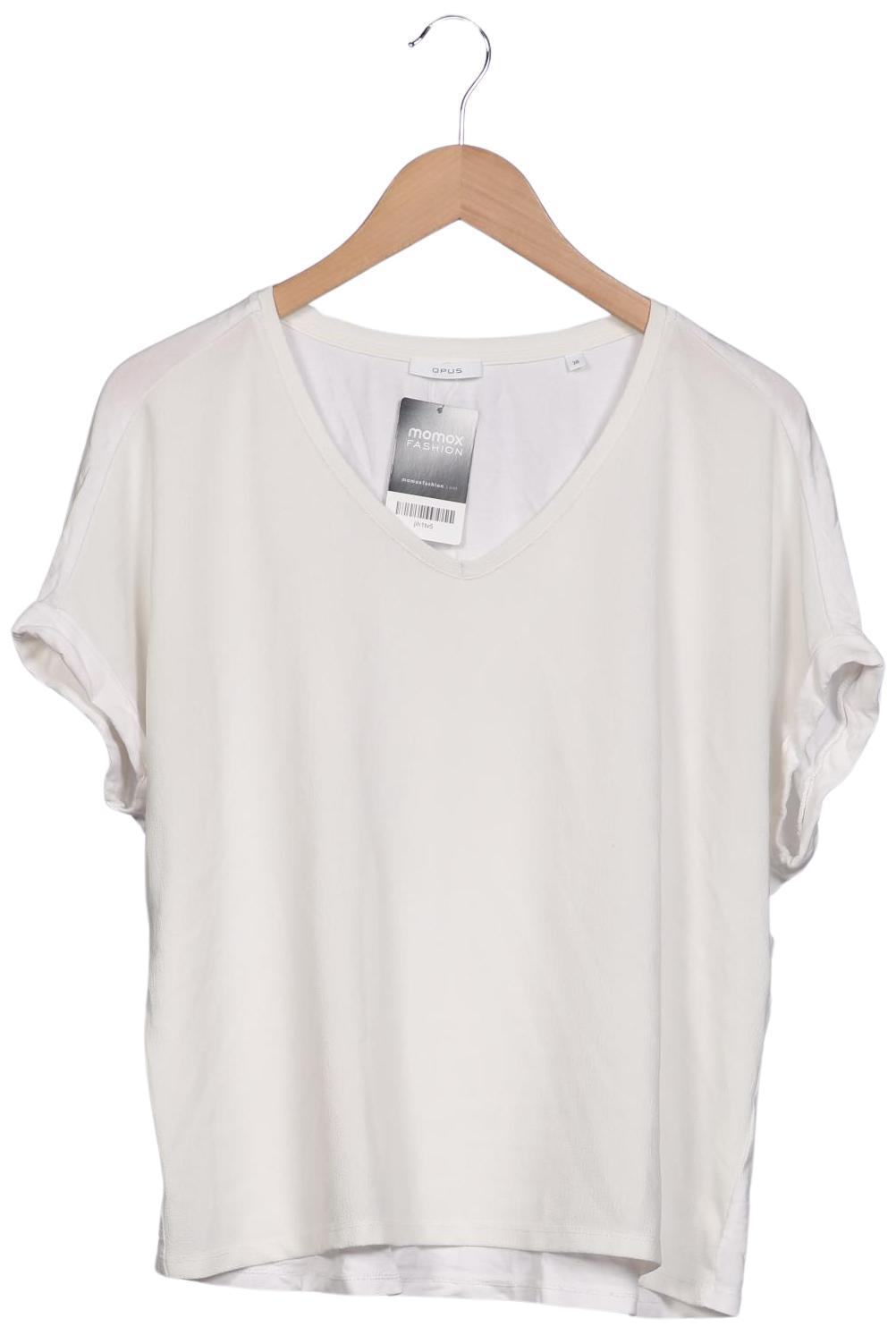 

Opus Damen T-Shirt, weiß, Gr. 38