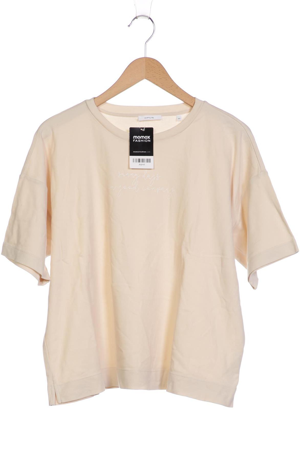 

Opus Damen T-Shirt, beige, Gr. 42