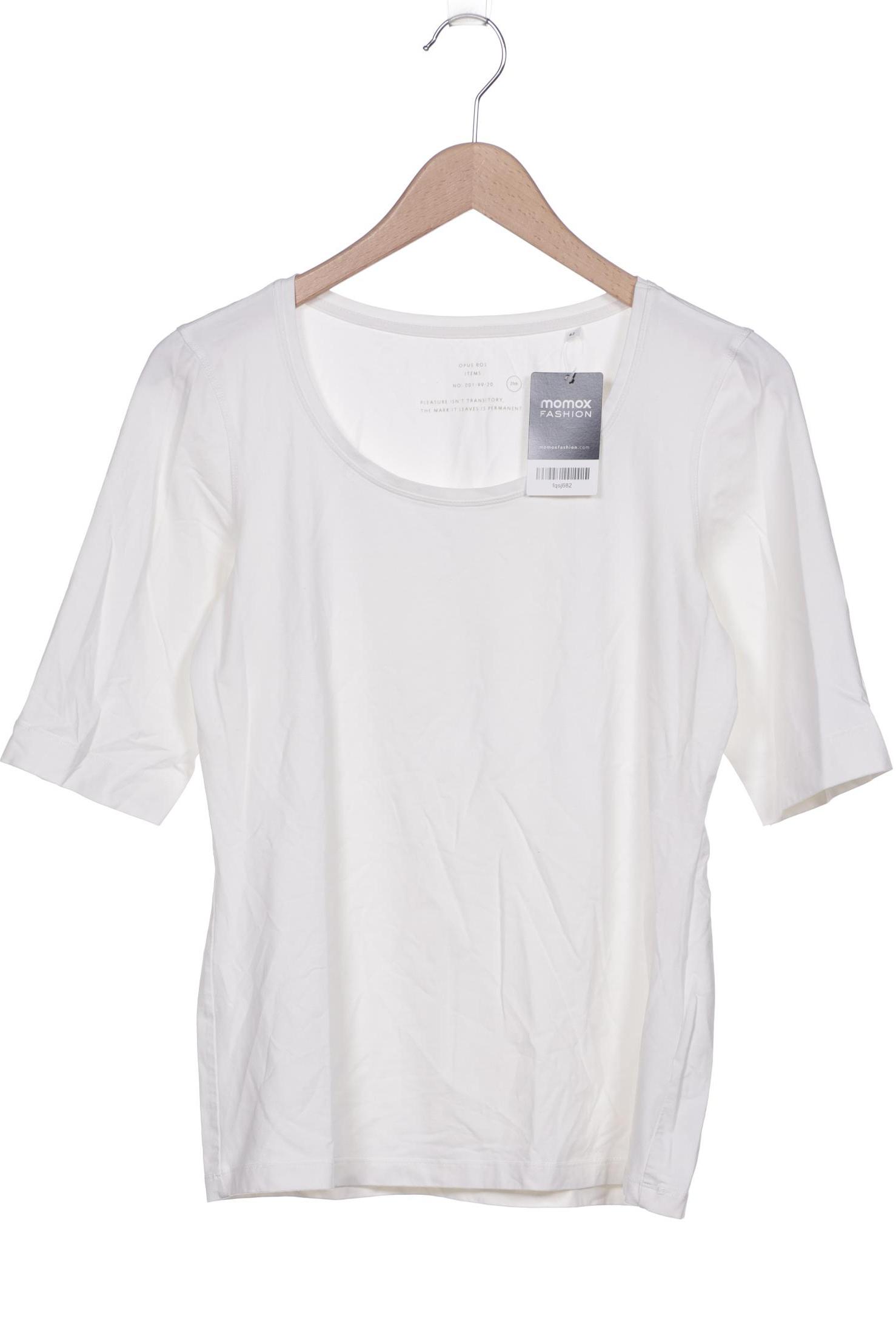 

Opus Damen T-Shirt, weiß, Gr. 42