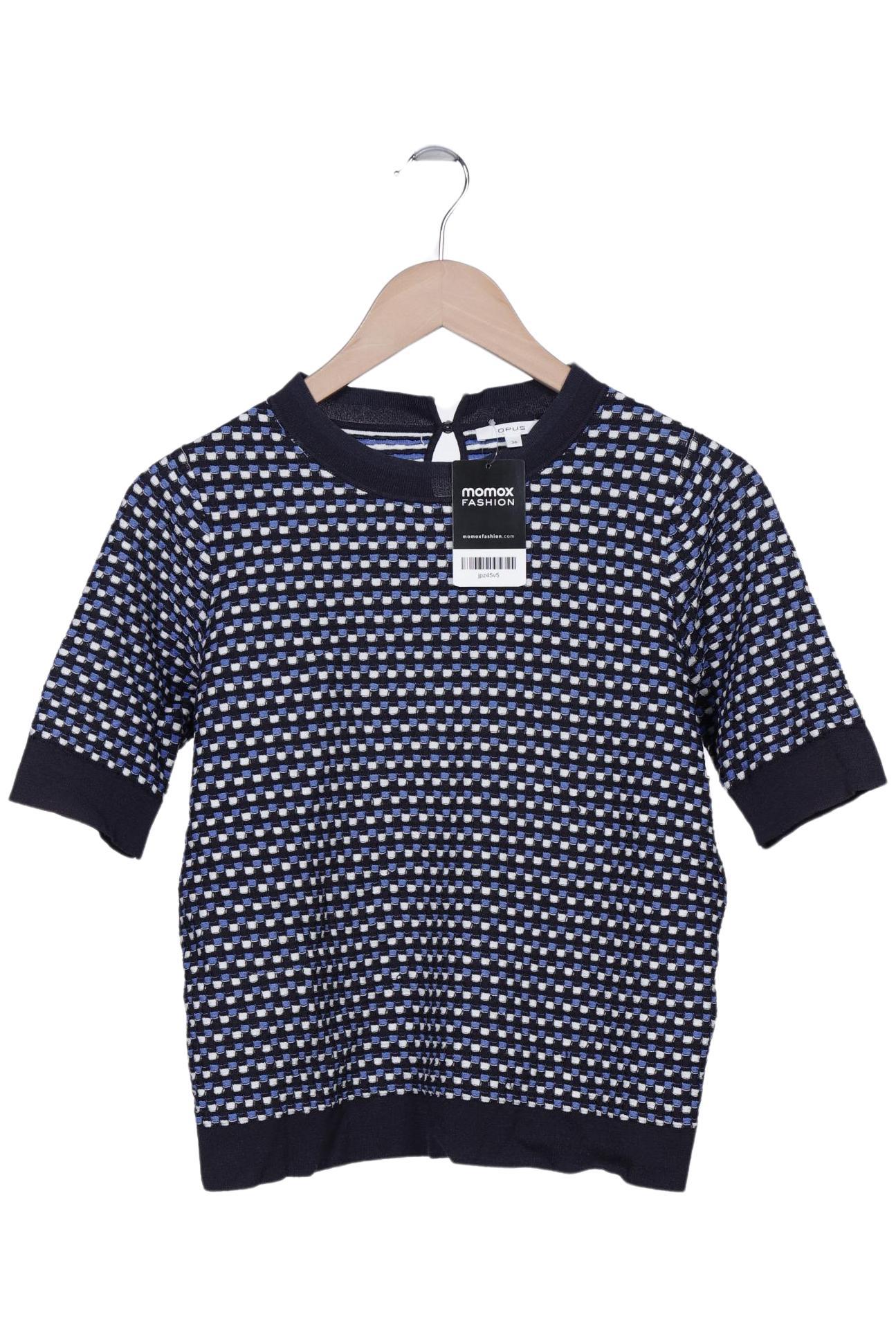 

Opus Damen T-Shirt, marineblau, Gr. 36