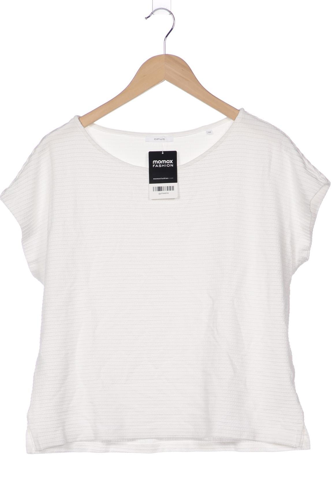 

Opus Damen T-Shirt, weiß, Gr. 44
