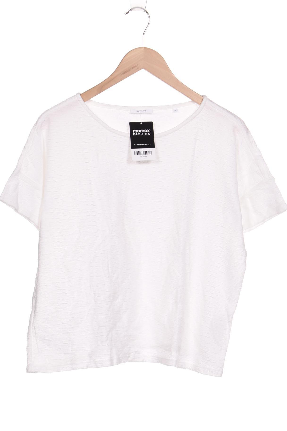 

Opus Damen T-Shirt, weiß, Gr. 36