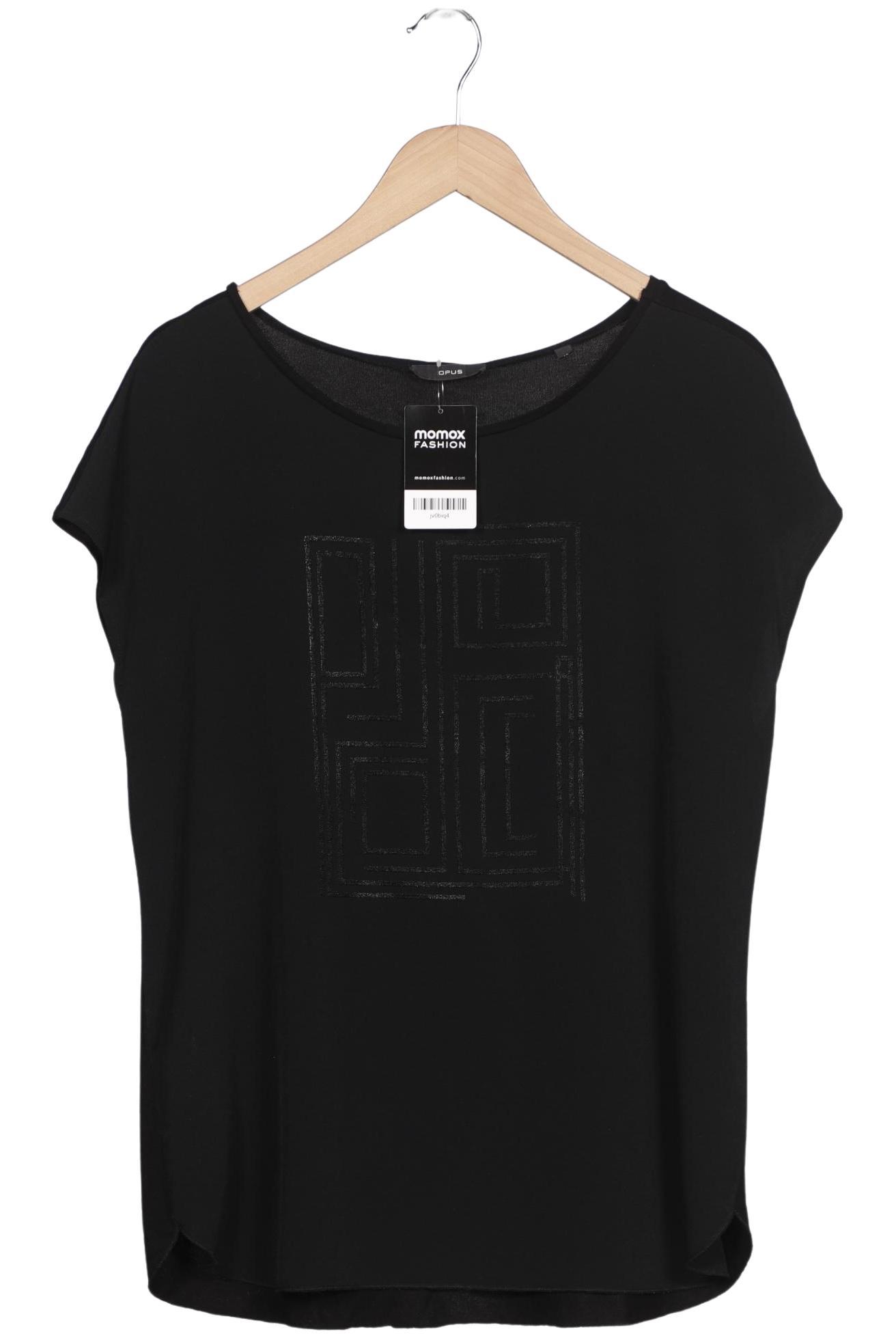 

Opus Damen T-Shirt, schwarz, Gr. 40