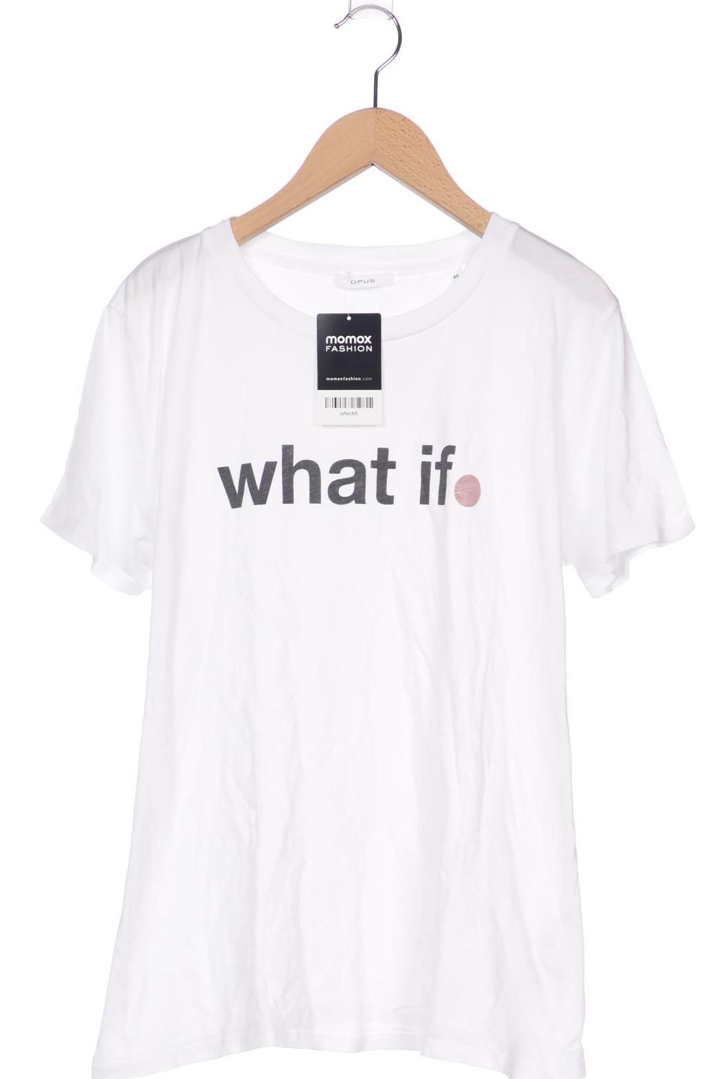 

Opus Damen T-Shirt, weiß, Gr. 44