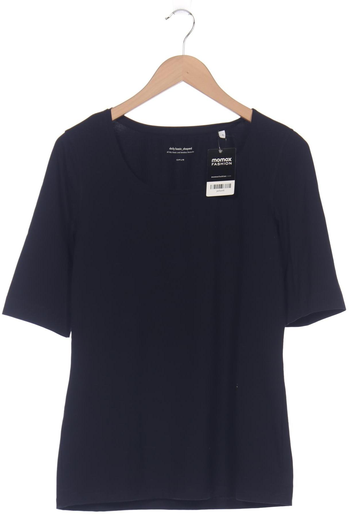 

Opus Damen T-Shirt, marineblau, Gr. 42