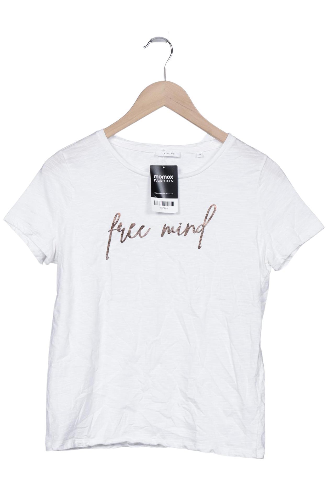 

Opus Damen T-Shirt, weiß, Gr. 38