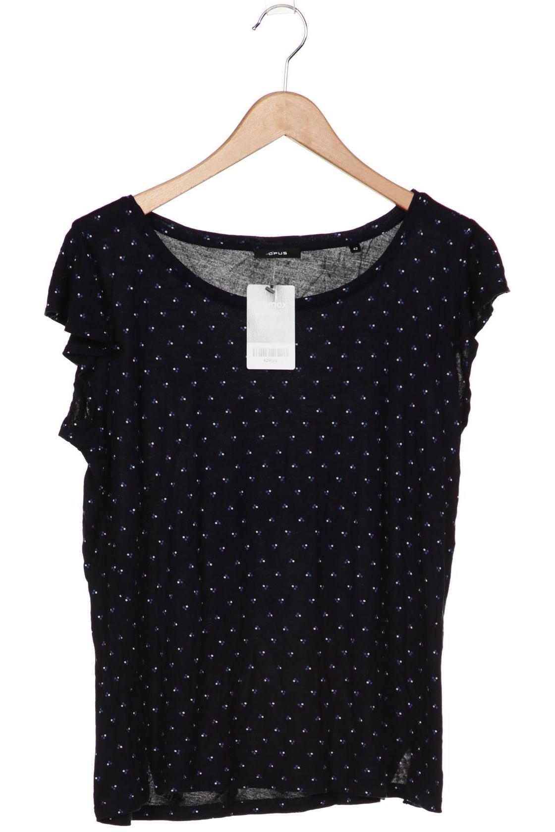 

Opus Damen T-Shirt, marineblau