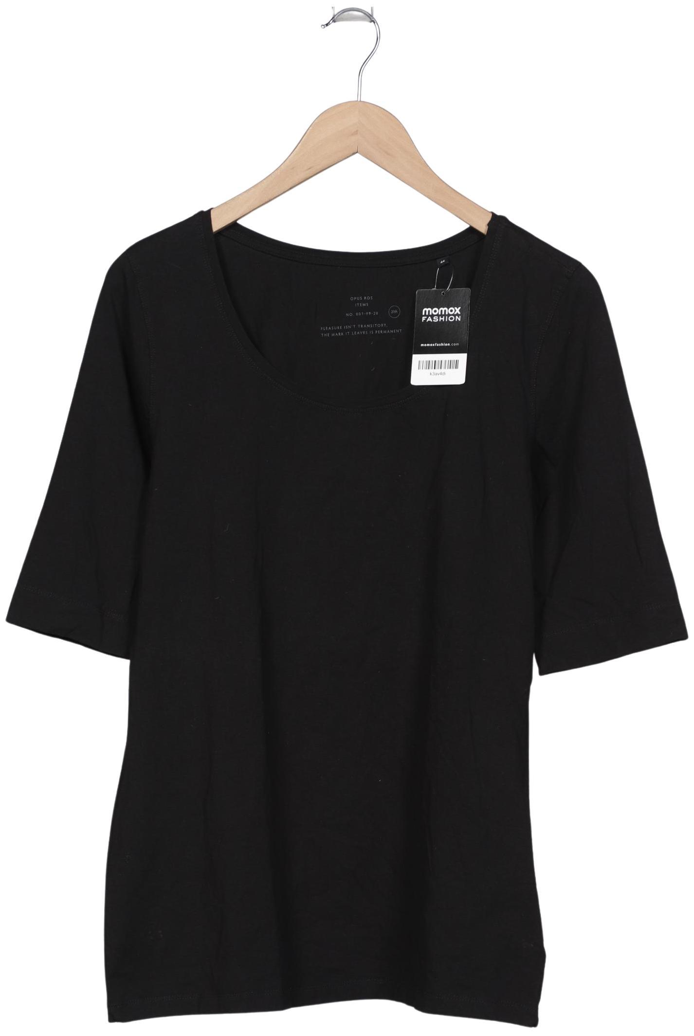 

Opus Damen T-Shirt, schwarz, Gr. 44