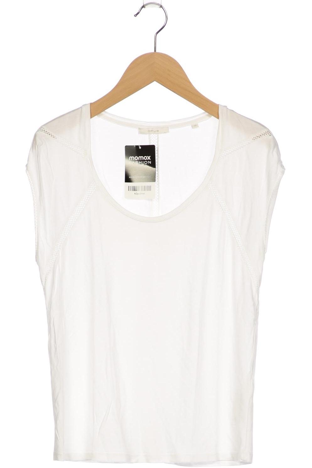 

Opus Damen T-Shirt, weiß, Gr. 38