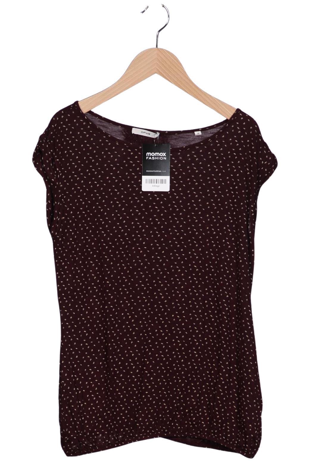 

Opus Damen T-Shirt, braun, Gr. 36