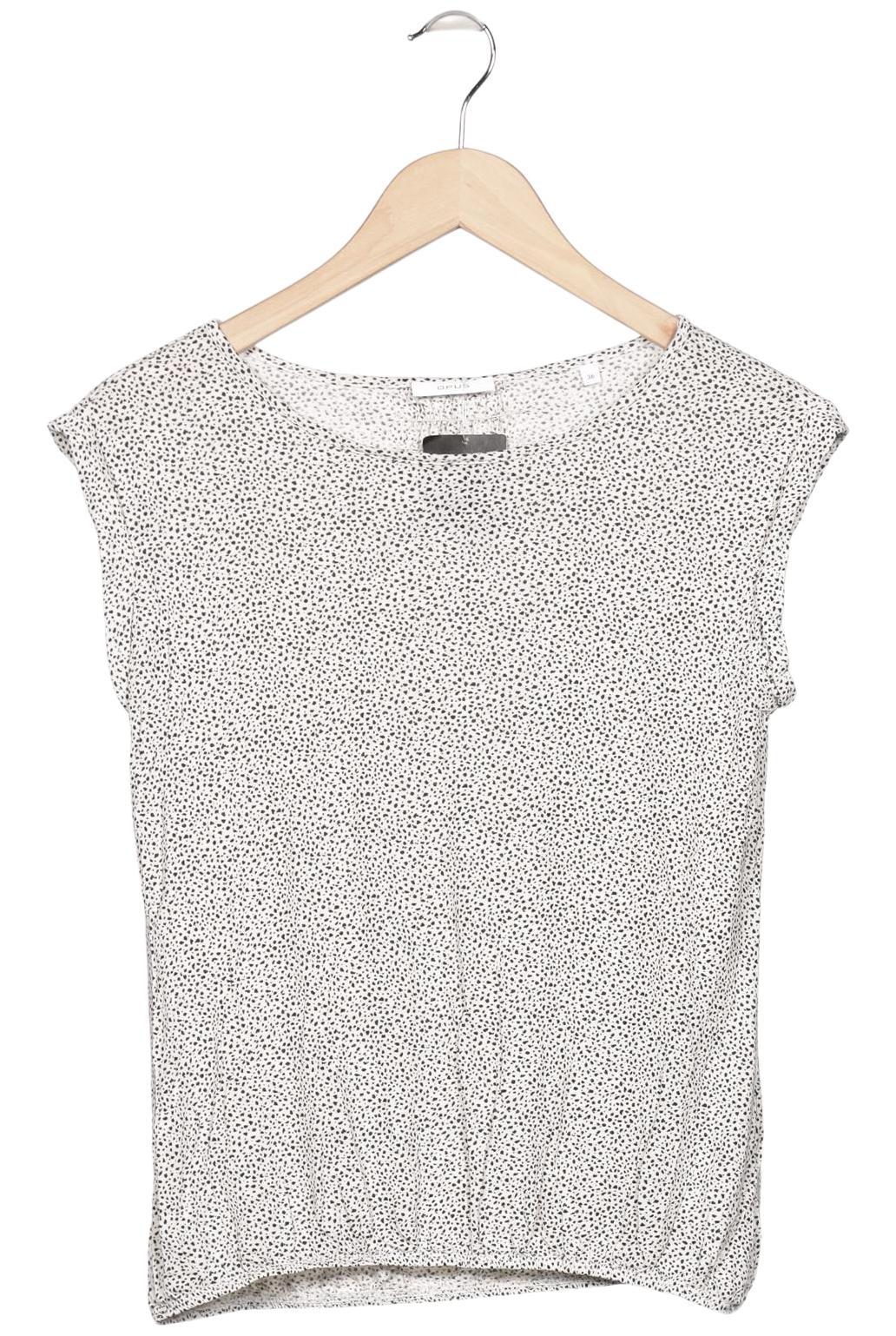 

Opus Damen T-Shirt, cremeweiß, Gr. 36