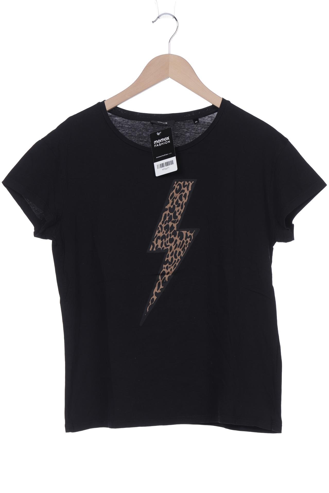 

Opus Damen T-Shirt, schwarz, Gr. 40