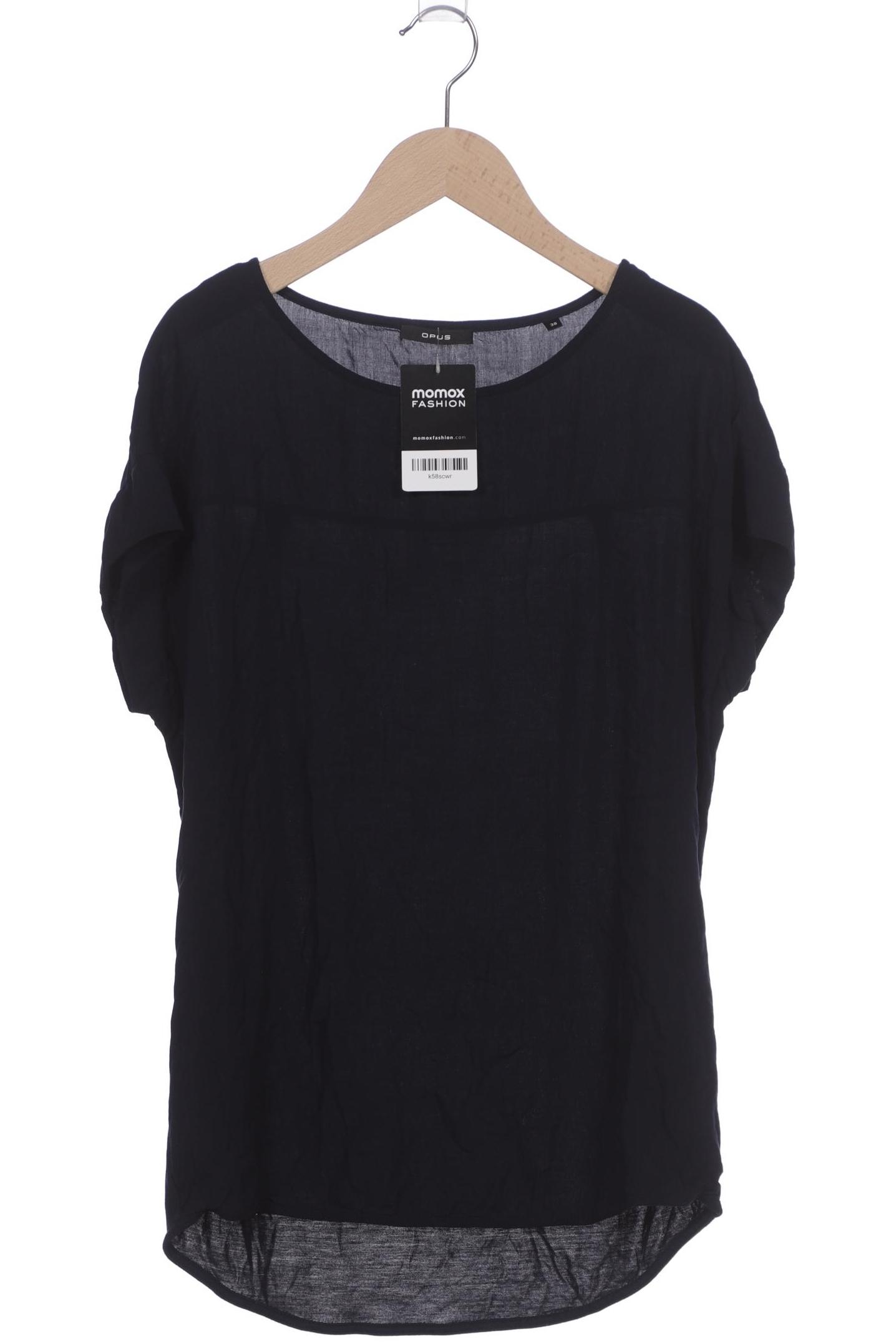 

Opus Damen T-Shirt, marineblau, Gr. 38