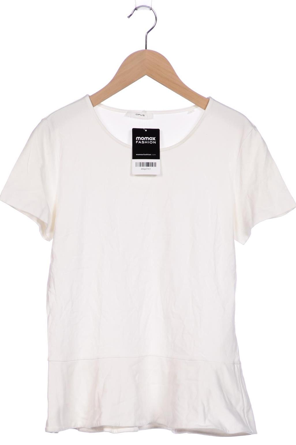 

Opus Damen T-Shirt, cremeweiß, Gr. 38